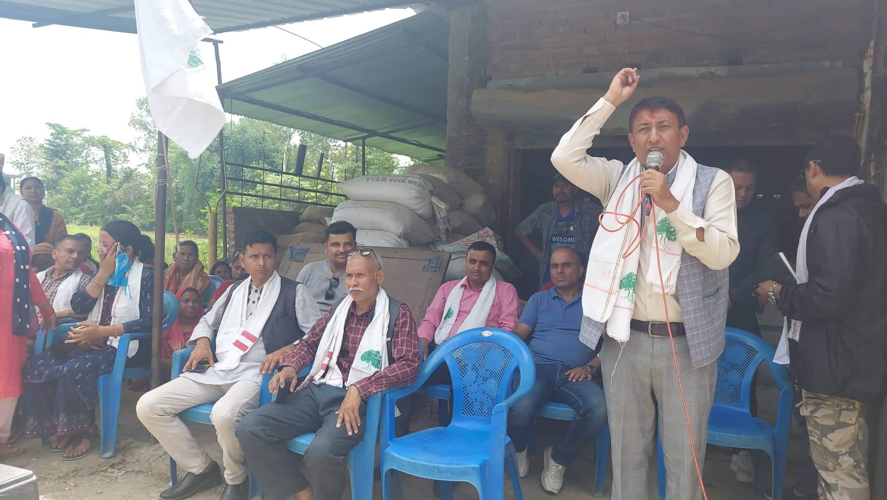 तिलोत्तमालाई भ्रष्टाचारमुक्त बनाउने अभियानमा साथ दिन खांणको आग्रह