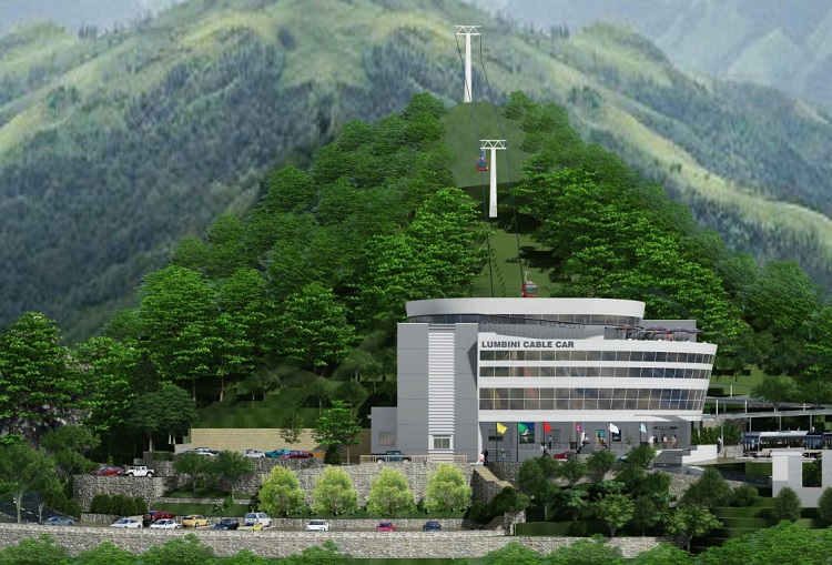 बुटवलको लुम्बिनी केबलकार आउँदो माघदेखि सञ्चालनमा आउने