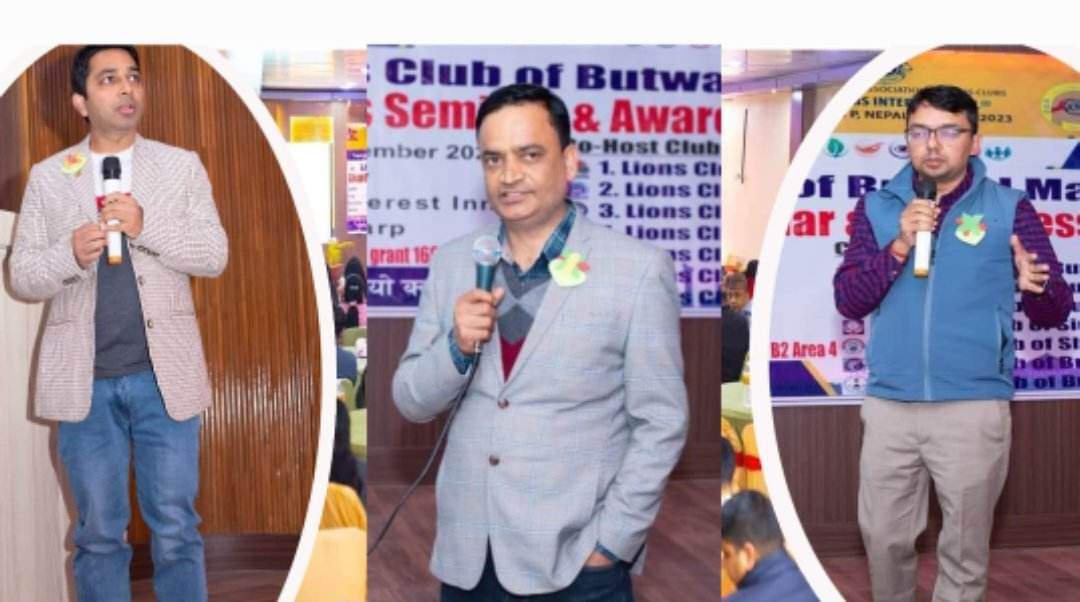 मणि उजेशद्वारा बुटवलमा मधुमेह सचेतना कार्यक्रम