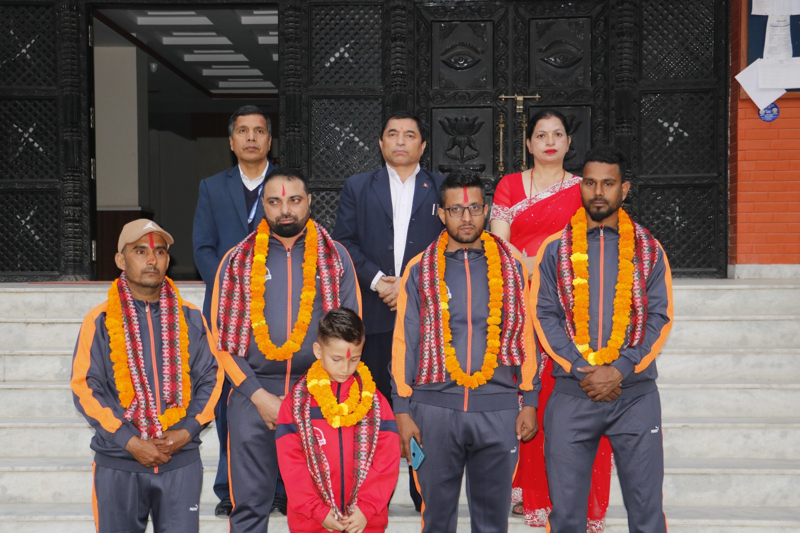 श्रीलंकामा हुने कराँते खेलाडीलाई बिदाई