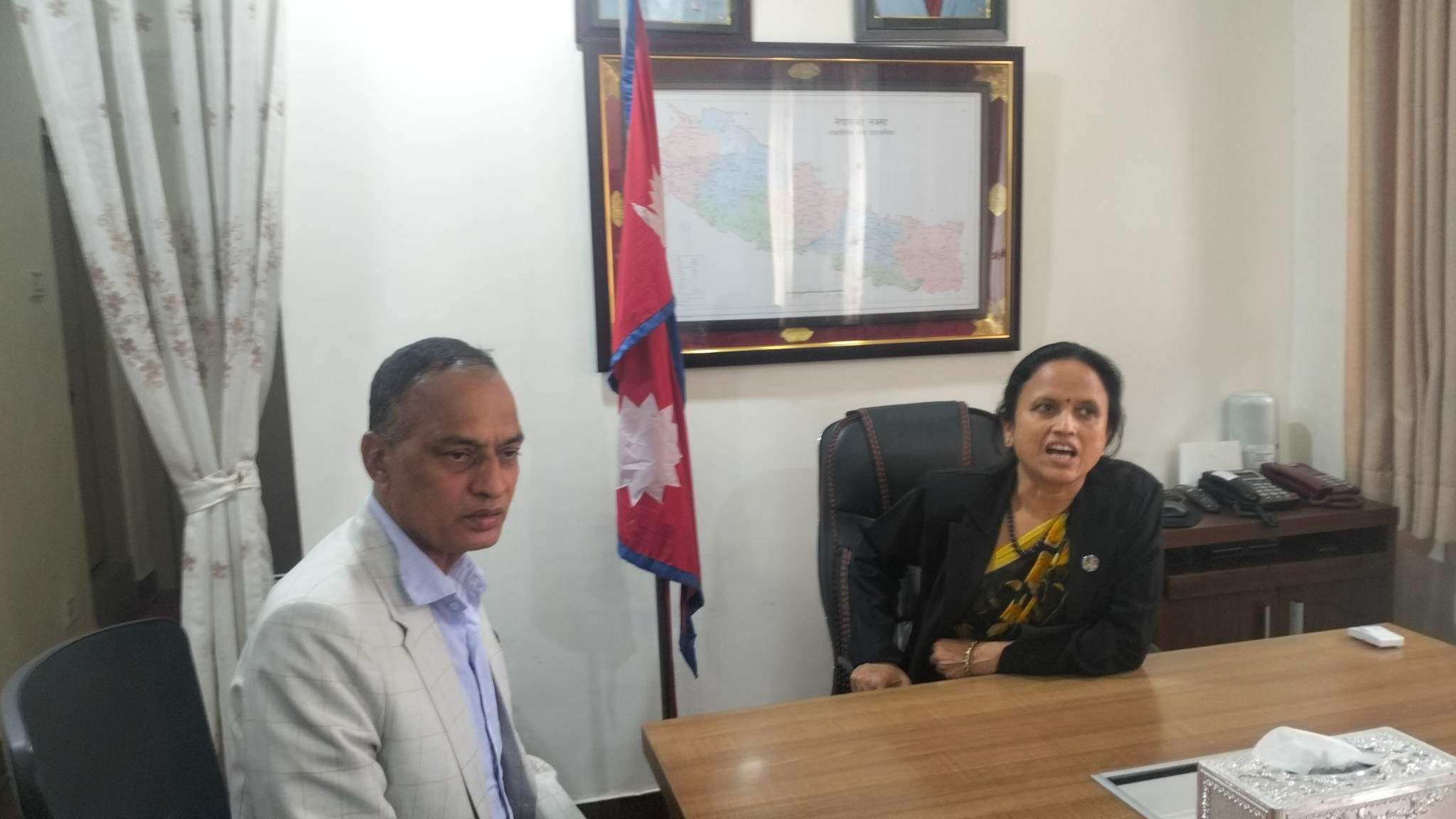 बुटवलमा बन्ने राष्ट्रिय सूचना केन्द्रको कामलाई अगाडि बढाउन नगरप्रमुख पाण्डेयको अनुरोध