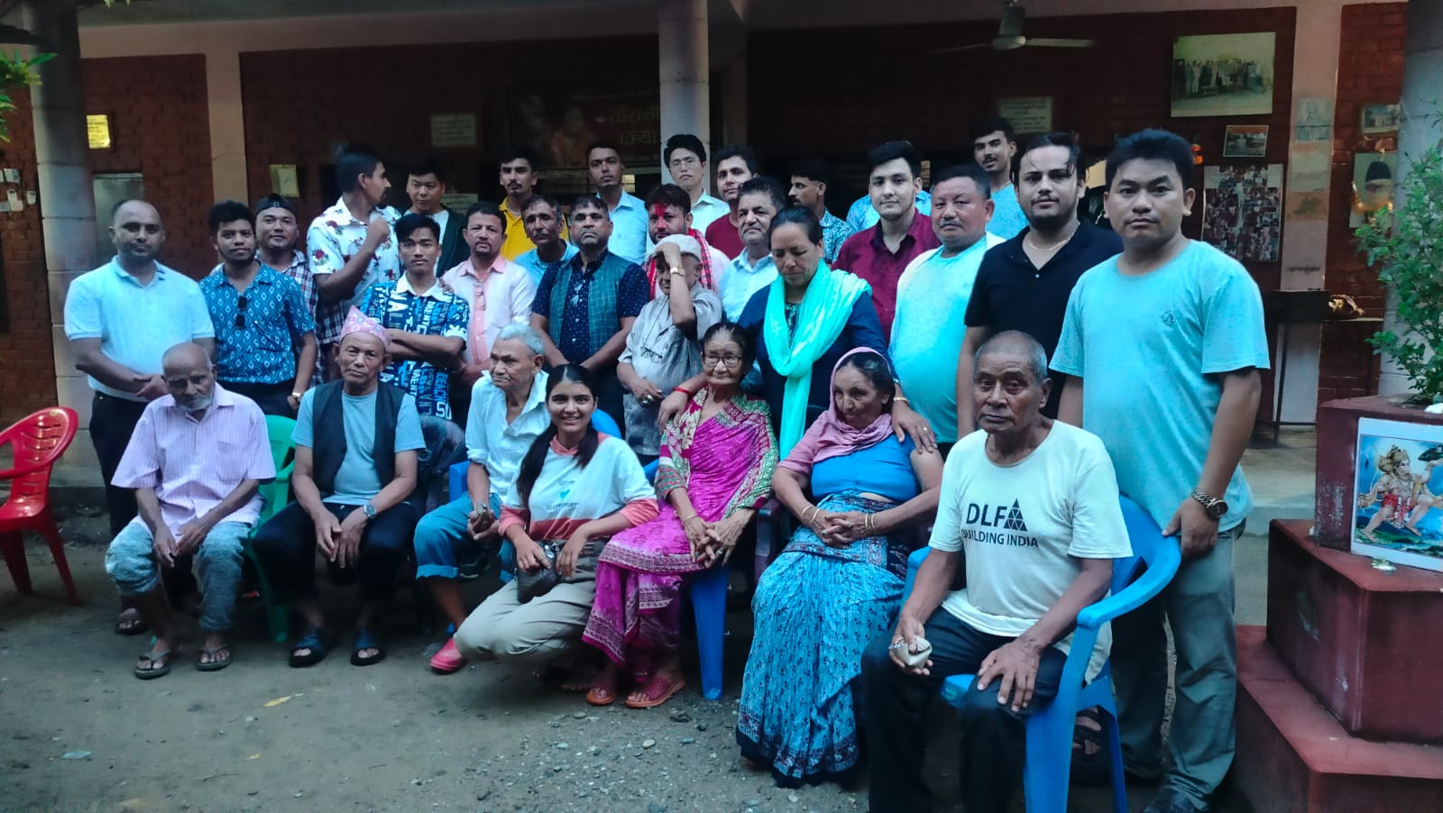 नेविसंघ बुटवल बहुमुखी क्याम्पसका कार्यवाहक सभापति खनालले वृद्धा आश्रममा मनाए जन्मदिन