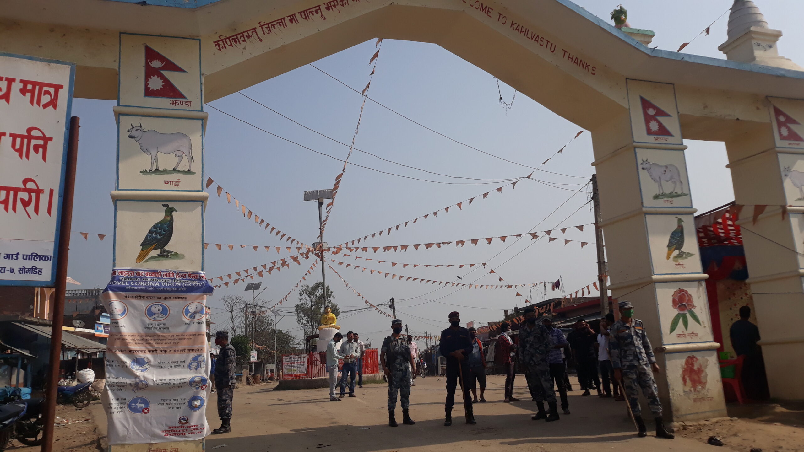 सीमा हैदर  मर्यादपुरबाट भारत छिरेपछि सिमामा कडाई