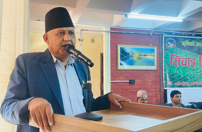 सिंचाईकालागि बर्षाको पानी संकलन अभ्यासलाई विस्तार गरिनुपर्छः मुख्यमन्त्री आचार्य