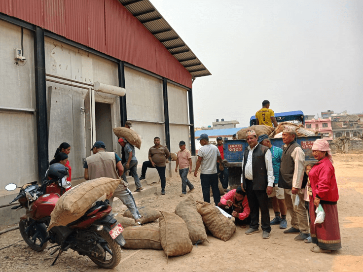 प्रयोगमा आयो शीतभण्डार, धमाधम आलु भण्डारण गरिँदै