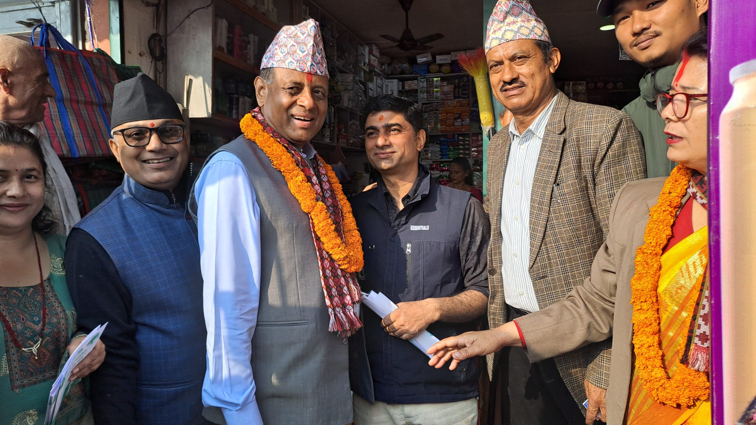 कालिकापथलाई व्यवस्थित र आकर्षक व्यापारिक केन्द्रका रूपमा विकास गर्छु ः चुन्नप्रसाद