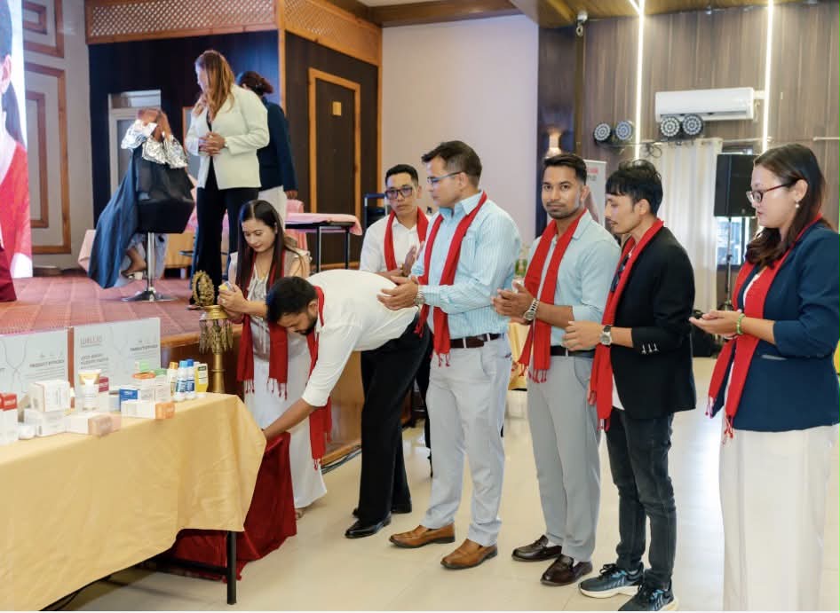 वेल्टेन प्रोफेसनलको उत्पादन तथा आधुनिक सौन्दर्य प्रविधिबारे प्रशिक्षण